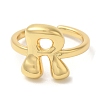 Brass Open Cuff Rings RJEW-U008-06R-G-2