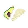 Alloy Enamel Pendants AL-CBA292F-01I-G-2