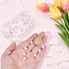 ABS Plastic Pearl Pendants FIND-BM0001-56C-3