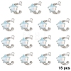15Pcs Alloy Pendants FIND-YW0017-90B-1
