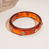Fashionable Acrylic Rhinestone Bangles for Women FS-WGD146D-06-1