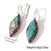Bohemian Style 304 Stainless Steel Emperor Stone Dangle Earrings SL3554-1-2