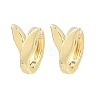 Brass Hoop Earrings EJEW-D348-27G-2