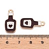 Alloy Enamel Pendants ENAM-T020-45-RS-3