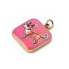 Printed 304 Stainless Steel Pendants SA-CBACFAA-07G-3