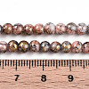 Baking Painted Glass Beads Strands DGLA-N003-4mm-B05-5