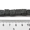 Dyed & Natural Lava Rock Beads Strands G-L435-01-8mm-23-4