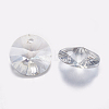 Faceted Glass Rhinestone Charms RGLA-F049-12mm-001BS-2