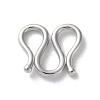 999 Sterling Silver Hook and S-Hook Clasps STER-P063-03P-1