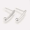Non-Tarnish 304 Stainless Steel Stud Earring Findings LS-X-STAS-K182-23P-1