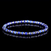 Natural & Dyed Imperial Jasper Beaded Stretch Bracelets for Men GC1206-5-1