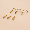 316L Surgical Stainless Steel Fishtail Nose Rings WG6A6FF-04-2