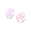 Gradient Color Transparent Frosted Acrylic Beads X1-OACR-M023-06E-2