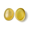 Natural Yellow Agate Cabochons G-A029-01-06-2
