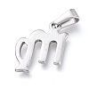 Non-Tarnish 304 Stainless Steel Pendants LS-STAS-L210-06E-P-01-2
