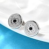 304 Stainless Steel Stud Earrings EJEW-F361-11P-4