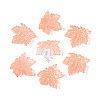 Baking Paint Transparent Glass Pendants DGLA-N014-11A-05-1