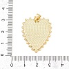 Natural White Shell Pendants KK-C162-001A-G-3