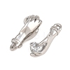304 Stainless Steel Rhinestone Pendants RB-CBA02E8-08P-2