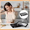 MDF Covered with Velvet Jewelry Grid Display Cases for Earrings Rings AJEW-WH0643-094A-5