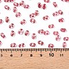 Baking Paint Transparent Glass Seed Beads SEED-N006-05E-4