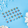 30Pcs 3 Colors 925 Sterling Silver Spacer Beads STER-BBC0001-30-4
