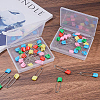 Transparent Plastic Bead Containers CON-BC0004-63-7