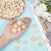 210Pcs 3 Styles Wooden Beads WOOD-PA0001-52-3