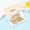 SHEGRACE Brass Toggle Clasps XGR0123G-157G-6