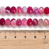 Natural Banded Agate Beads Strands G-Z111-A01-05-6