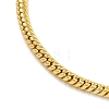 2.5mm Brass European Style Round Snake Chain Bracelets for Jewelry Making BJEW-P338-01G-2