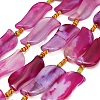 Dyed & Heated Natural Banded Agate Beads Strands GG-CBAB9C6-B04-01-2