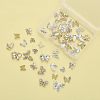 16 Style Alloy Rhinestone Cabochons FIND-CA0005-65-5