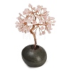 Natural Rose Quartz Chips Tree of Life Display Decorations GG-CBACC2B-01B-2