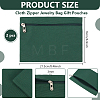 Cloth Zipper Jewelry Bag Gift Pouches ABAG-WH0040-53B-2