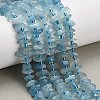 Natural Aquamarine Beads Strands G-Z124-A03-02-1