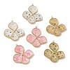 304 Stainless Steel Enamel Pendants STAS-C179-01G-1