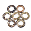 Handmade Reed Cane/Rattan Woven Linking Rings WOVE-T006-010A-1