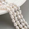 Natural Cultured Freshwater Pearl Beads Strands PEAR-P062-06A-1-2