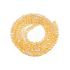 Electroplate Glass Beads Strands EGLA-A044-T1mm-L03-3