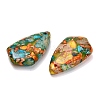 Dyed Natural Imperial Jasper Pendants G-H355-02D-2