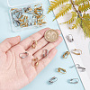 ARRICRAFT 32Pcs 2 Colors 304 Stainless Steel Clip-on Earring Findings STAS-AR0002-25-3