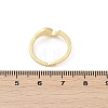 Brass Finger Rings for Women KK-P299-10G-5