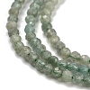 Natural Green Apatite Beads Strands G-G105-A02-01-4