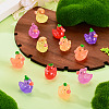12Pcs 6 Style Fuuny Luminous Resin Vegetable Duck Diaplay Decoration RESI-TAD0001-03-5