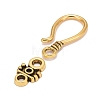 Tibetan Style Hook and Eye Clasps X-GLF1278Y-1