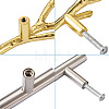  Stainless Steel & Alloy Kitchen Door Cabinet Handle Pull Knob FIND-TA0001-26-3