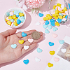 120Pcs Resin Cabochons CRES-SP0001-25-3