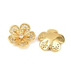 Brass Micro Pave Clear Cubic Zirconia Pendants KK-Z148-01G-2