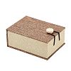 Rectangle Wooden Pendant Necklace Boxes  OBOX-N013-03-3